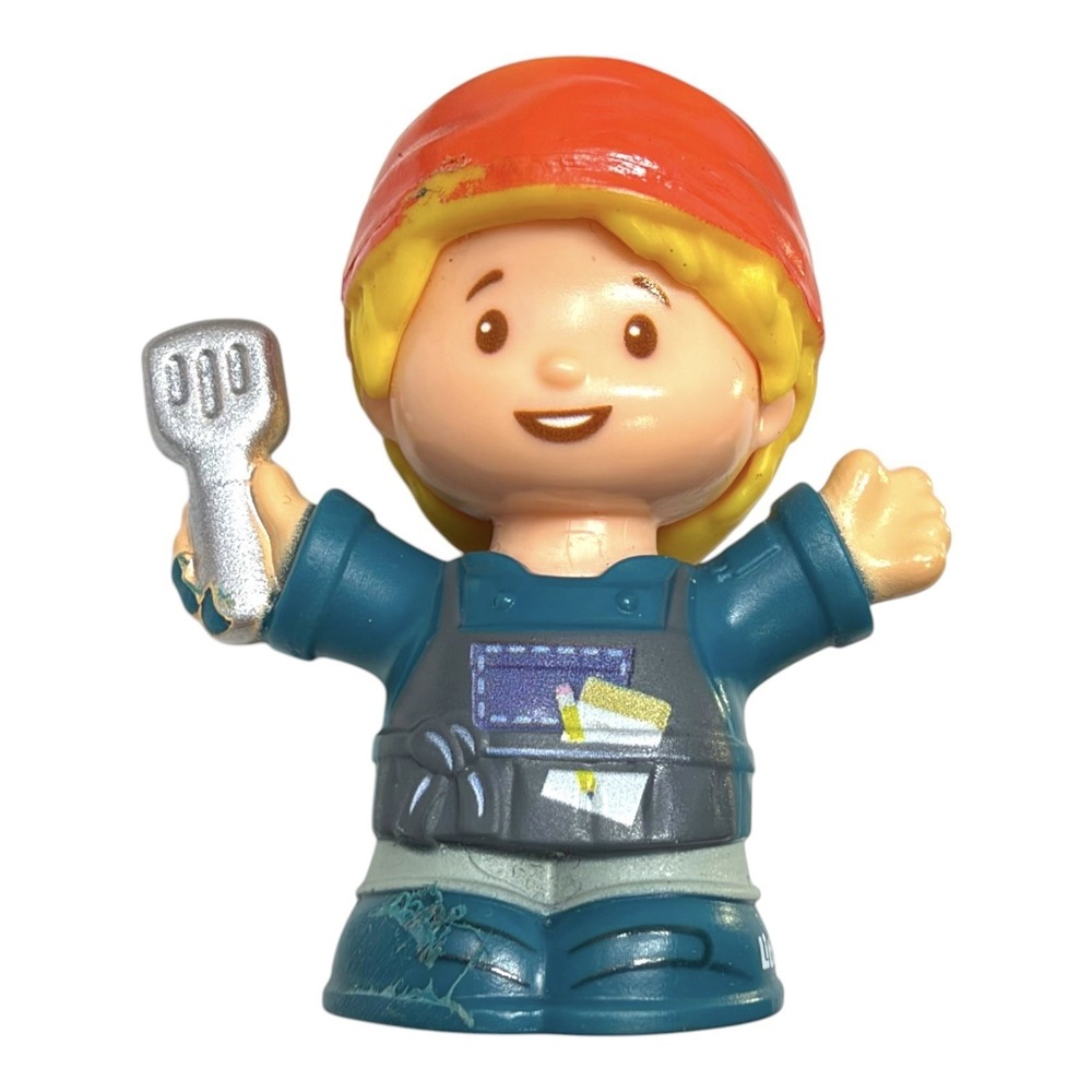 Fisher-Price Little People Serve It Up Food Truck Cook Figure 2020 Spatula Girl